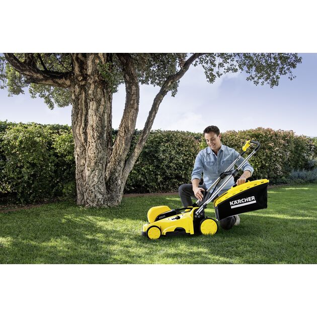 Karcher Газонокосарка акумуляторна LMO 36-40 Battery Set 36В акб 1х5А·год 40см 20-70см до 550м.кв, фото , зображення 5 | SNABZHENIE.com.ua Karcher Газонокосарка акумуляторна LMO 36-40 Battery Set 36В акб 1х5А·год 40см 20-70см до 550м.кв, фото , зображення 5 | SNABZHENIE.com.ua