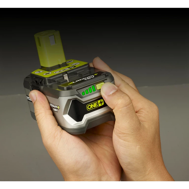 Ryobi Акумулятор ONE+ RB18L40 18В 4.0 А/г Lithium+, фото , зображення 3 | SNABZHENIE.com.ua Ryobi Акумулятор ONE+ RB18L40 18В 4.0 А/г Lithium+, фото , зображення 3 | SNABZHENIE.com.ua