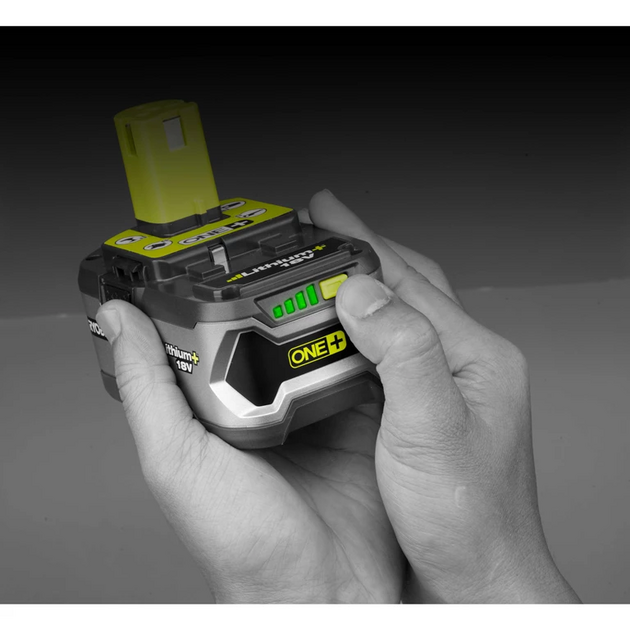 Ryobi Акумулятор ONE+ RB18L40 18В 4.0 А/г Lithium+, фото , зображення 4 | SNABZHENIE.com.ua Ryobi Акумулятор ONE+ RB18L40 18В 4.0 А/г Lithium+, фото , зображення 4 | SNABZHENIE.com.ua