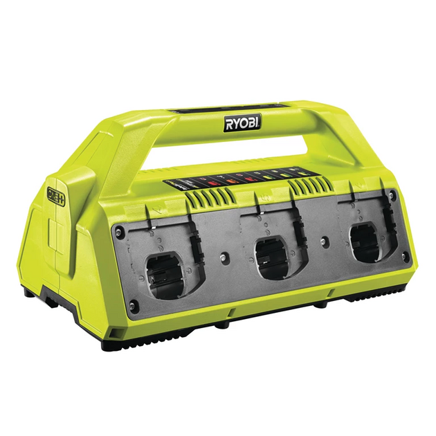 Ryobi Зарядний пристрій ONE+ RC18627 6-портовий, фото , изображение 2 | SNABZHENIE.com.ua Ryobi Зарядний пристрій ONE+ RC18627 6-портовий, фото , изображение 2 | SNABZHENIE.com.ua