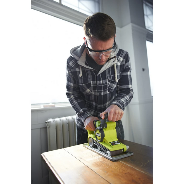 Ryobi Шліфмашина стрічкова EBS800V 800В, 76мм, рамочна, фото , изображение 5 | SNABZHENIE.com.ua Ryobi Шліфмашина стрічкова EBS800V 800В, 76мм, рамочна, фото , изображение 5 | SNABZHENIE.com.ua