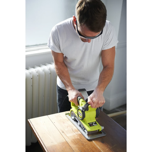 Ryobi Шліфмашина стрічкова EBS800V 800В, 76мм, рамочна, фото , изображение 9 | SNABZHENIE.com.ua Ryobi Шліфмашина стрічкова EBS800V 800В, 76мм, рамочна, фото , изображение 9 | SNABZHENIE.com.ua
