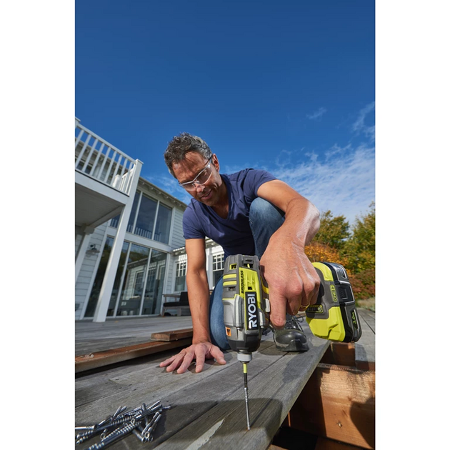 Ryobi Гвинтоверт ударний ONE+ R18IDBL-0 18В безщітковий (без АКБ і ЗП), фото , изображение 8 | SNABZHENIE.com.ua