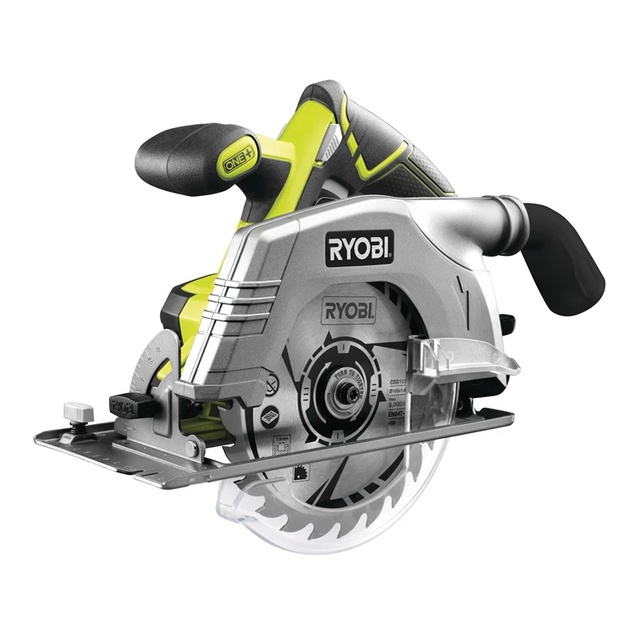 Ryobi Пила дискова ONE+ R18CS-0 18В 165мм, 0-4700 об/хв (без АКБ і ЗП), фото  | SNABZHENIE.com.ua