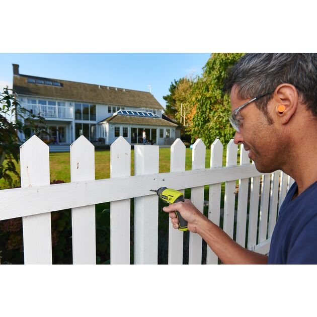 Ryobi Шурупокрут ERGO-A2, 4В, 1.5 Аг, 5Нм, набір біт+2насадки, фото , изображение 9 | SNABZHENIE.com.ua