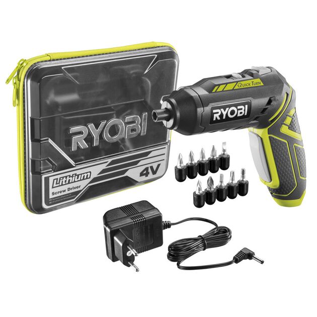 Ryobi Викрутка R4SDP-L13C 4В з поворотною рукояткою, фото , изображение 5 | SNABZHENIE.com.ua