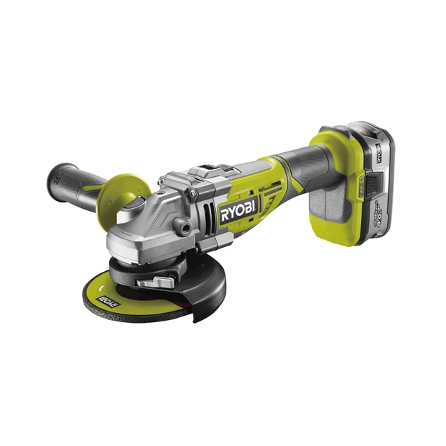 Ryobi Шліфмашина кутова ONE+ R18AG7-140S 18В 1x4.0 а/год безщіткова, фото  | SNABZHENIE.com.ua