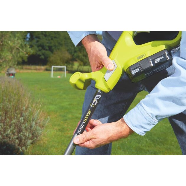 Ryobi Тример ONE + OLT1825M 18В, ширина скошування 25 см (без АКБ і ЗУ), фото , зображення 3 | SNABZHENIE.com.ua Ryobi Тример ONE + OLT1825M 18В, ширина скошування 25 см (без АКБ і ЗУ), фото , зображення 3 | SNABZHENIE.com.ua