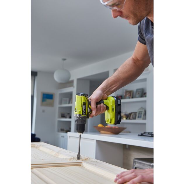 Ryobi Шуруповерт-дриль ONE+ R18DD2-0, 18В, 40 Нм, 2-шв. (без АКБ та ЗП), фото , изображение 7 | SNABZHENIE.com.ua