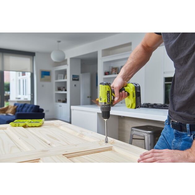 Ryobi Шуруповерт-дриль ONE+ R18DD2-0, 18В, 40 Нм, 2-шв. (без АКБ та ЗП), фото , изображение 4 | SNABZHENIE.com.ua