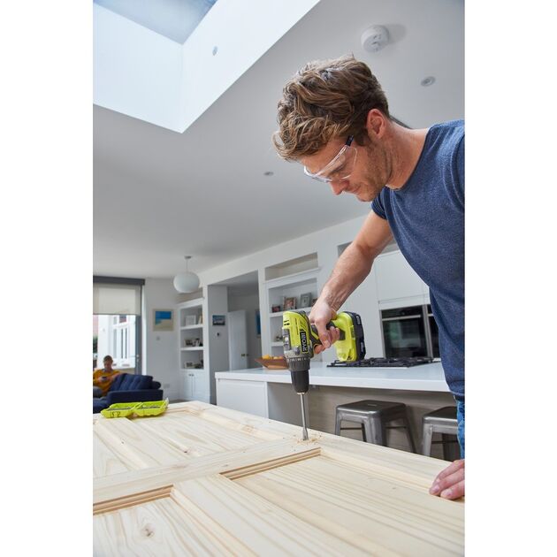 Ryobi Шуруповерт-дриль ONE + R18DD3-113S 18В, 2-скор., 1х1.3 А / ч, сумка, фото , изображение 6 | SNABZHENIE.com.ua