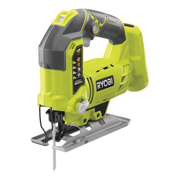 Ryobi Лобзик ONE+ R18JS-0 18В, лазер, 25 мм хід (без АКБ і ЗП), фото , изображение 2 | SNABZHENIE.com.ua Ryobi Лобзик ONE+ R18JS-0 18В, лазер, 25 мм хід (без АКБ і ЗП), фото , изображение 2 | SNABZHENIE.com.ua