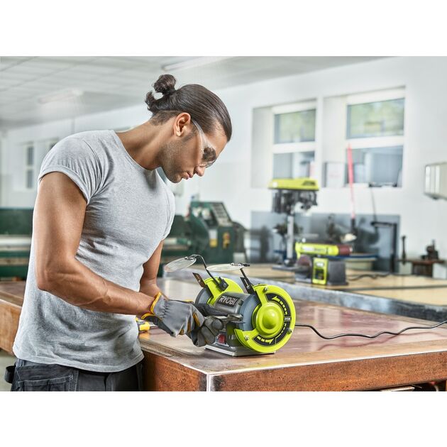 Ryobi Верстат точильний RBG6G, фото , зображення 3 | SNABZHENIE.com.ua Ryobi Верстат точильний RBG6G, фото , зображення 3 | SNABZHENIE.com.ua