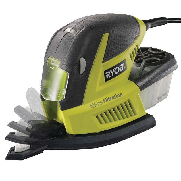 Ryobi Дельташліфмашина RMS180-S 180Вт, фото  | SNABZHENIE.com.ua