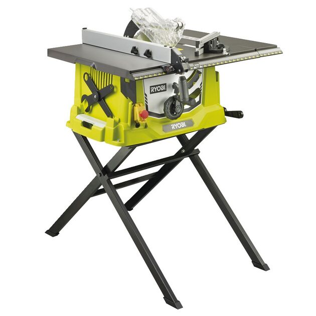 Ryobi Верстат розпилювальний RTS1800ES-G зі станиною, 4800 об/хв, 1800Вт, 254 мм, 24.3кг, фото  | SNABZHENIE.com.ua