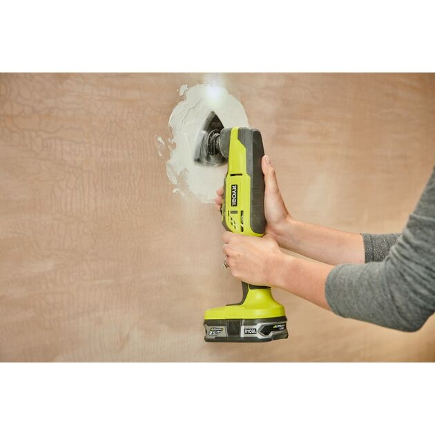 Ryobi Багатофункціональний інструмент ONE + R18MT3-0 18В, 10000-20000 дв / хв (без АКБ і ЗУ), фото , зображення 9 | SNABZHENIE.com.ua Ryobi Багатофункціональний інструмент ONE + R18MT3-0 18В, 10000-20000 дв / хв (без АКБ і ЗУ), фото , зображення 9 | SNABZHENIE.com.ua