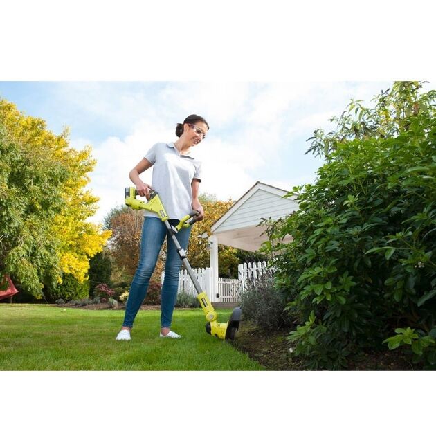 Ryobi Тример Ryobi ONE+ Hybrid RLT1831H25F 18В/220В 1х2.5А/г, ширина скошування 25/30см, фото , зображення 3 | SNABZHENIE.com.ua Ryobi Тример Ryobi ONE+ Hybrid RLT1831H25F 18В/220В 1х2.5А/г, ширина скошування 25/30см, фото , зображення 3 | SNABZHENIE.com.ua