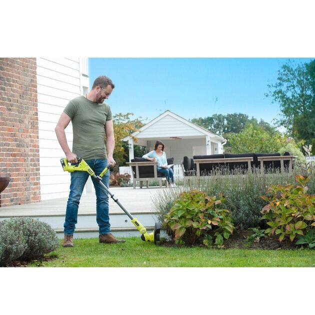 Ryobi Тример Ryobi ONE+ Hybrid RLT1831H25F 18В/220В 1х2.5А/г, ширина скошування 25/30см, фото , зображення 7 | SNABZHENIE.com.ua Ryobi Тример Ryobi ONE+ Hybrid RLT1831H25F 18В/220В 1х2.5А/г, ширина скошування 25/30см, фото , зображення 7 | SNABZHENIE.com.ua