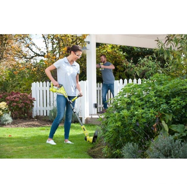 Ryobi Тример Ryobi ONE+ Hybrid RLT1831H25F 18В/220В 1х2.5А/г, ширина скошування 25/30см, фото , зображення 8 | SNABZHENIE.com.ua Ryobi Тример Ryobi ONE+ Hybrid RLT1831H25F 18В/220В 1х2.5А/г, ширина скошування 25/30см, фото , зображення 8 | SNABZHENIE.com.ua