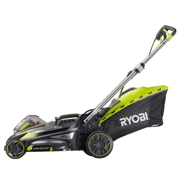 Ryobi Газонокосарка RLM36X41H50P 36В 1х5.0А/г 40см EasyEdge, 20-70 мм, 50л, мульчування, фото , зображення 4 | SNABZHENIE.com.ua Ryobi Газонокосарка RLM36X41H50P 36В 1х5.0А/г 40см EasyEdge, 20-70 мм, 50л, мульчування, фото , зображення 4 | SNABZHENIE.com.ua