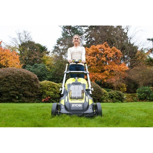 Ryobi Газонокосарка RLM36X41H50P 36В 1х5.0А/г 40см EasyEdge, 20-70 мм, 50л, мульчування, фото , зображення 6 | SNABZHENIE.com.ua Ryobi Газонокосарка RLM36X41H50P 36В 1х5.0А/г 40см EasyEdge, 20-70 мм, 50л, мульчування, фото , зображення 6 | SNABZHENIE.com.ua