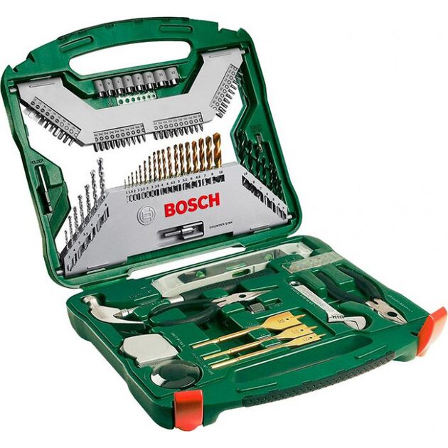 Bosch Набір інструменту X-LINE-103 TITANIUM, 103шт, фото  | SNABZHENIE.com.ua