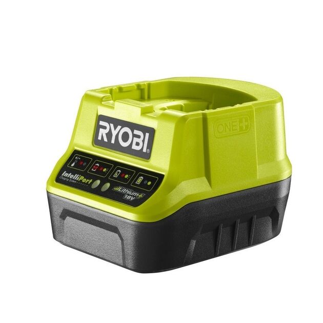 Ryobi Набір акумулятора та зарядного пристрою ONE+ RC18120-120 18В 1х2А·год ЗП 2А, фото , изображение 3 | SNABZHENIE.com.ua Ryobi Набір акумулятора та зарядного пристрою ONE+ RC18120-120 18В 1х2А·год ЗП 2А, фото , изображение 3 | SNABZHENIE.com.ua