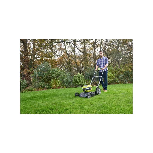 Ryobi Газонокосарка RY36LMMX51A-140 36В 1х4.0А/г, 51см, мульчування, безщітковий двигун, фото , зображення 6 | SNABZHENIE.com.ua Ryobi Газонокосарка RY36LMMX51A-140 36В 1х4.0А/г, 51см, мульчування, безщітковий двигун, фото , зображення 6 | SNABZHENIE.com.ua