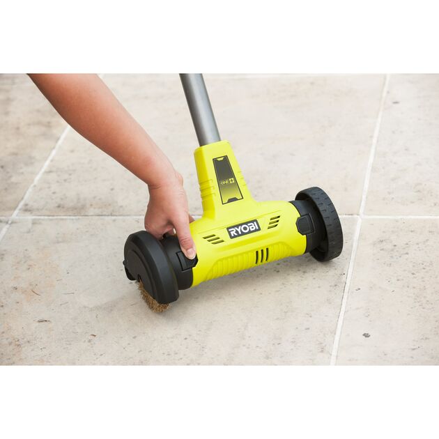 Ryobi Щіткова машина ONE+ RY18PCA-0 18В з проволочною щіткою(без АКБ и ЗП), фото , зображення 3 | SNABZHENIE.com.ua Ryobi Щіткова машина ONE+ RY18PCA-0 18В з проволочною щіткою(без АКБ и ЗП), фото , зображення 3 | SNABZHENIE.com.ua