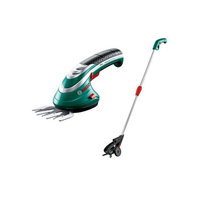 Bosch Кущоріз ISIO 3 зі штангою акумуляторний для трави і кущів, фото  | SNABZHENIE.com.ua