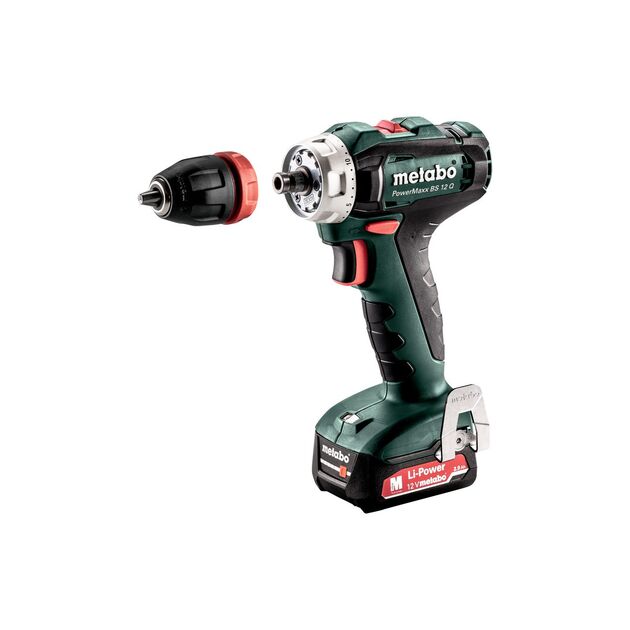 Metabo PowerMaxx BS 12 Quick, фото , зображення 3 | SNABZHENIE.com.ua