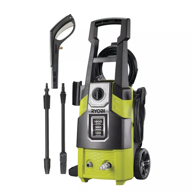 Ryobi Мийка високого тиску RPW120B 120Бар, 1800Вт, 380л/год, фото , зображення 9 | SNABZHENIE.com.ua Ryobi Мийка високого тиску RPW120B 120Бар, 1800Вт, 380л/год, фото , зображення 9 | SNABZHENIE.com.ua
