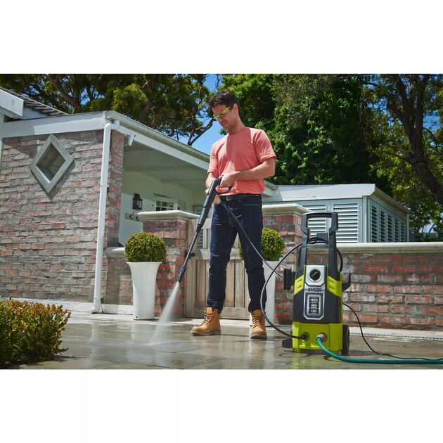 Ryobi Мийка високого тиску RPW120B 120Бар, 1800Вт, 380л/год, фото , зображення 8 | SNABZHENIE.com.ua Ryobi Мийка високого тиску RPW120B 120Бар, 1800Вт, 380л/год, фото , зображення 8 | SNABZHENIE.com.ua