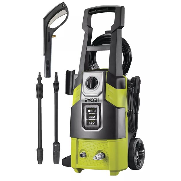 Ryobi Мийка високого тиску RPW120B 120Бар, 1800Вт, 380л/год, фото  | SNABZHENIE.com.ua