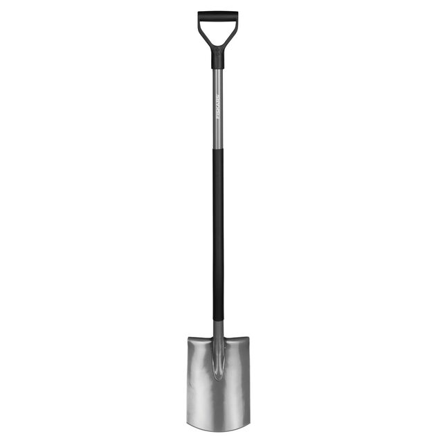 Fiskars Лопата пряма Ergonomic із закругленим лезом 125см, 2100г, фото  | SNABZHENIE.com.ua