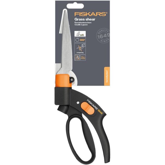 Fiskars Ножиці для трави Servo-System  GS42, фото , зображення 4 | SNABZHENIE.com.ua Fiskars Ножиці для трави Servo-System  GS42, фото , зображення 4 | SNABZHENIE.com.ua