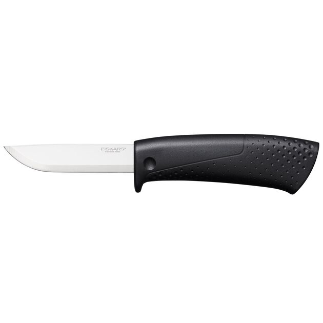 Fiskars Ніж загального призначення Hardware, з точилкою, 21,1см, 96гр, фото  | SNABZHENIE.com.ua