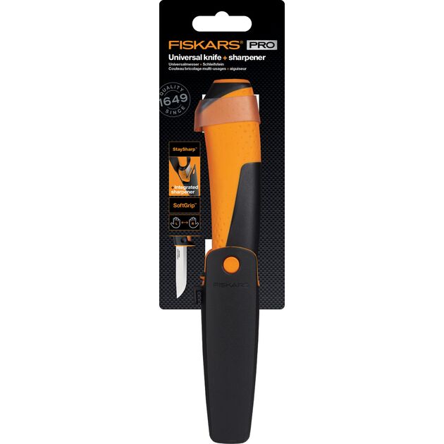 Fiskars Ніж універсальний з точилом  Hardware, фото , зображення 9 | SNABZHENIE.com.ua Fiskars Ніж універсальний з точилом  Hardware, фото , зображення 9 | SNABZHENIE.com.ua