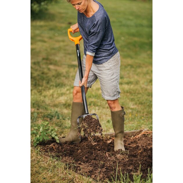 Fiskars Вила Solid 122см, 2100г, фото , зображення 3 | SNABZHENIE.com.ua Fiskars Вила Solid 122см, 2100г, фото , зображення 3 | SNABZHENIE.com.ua