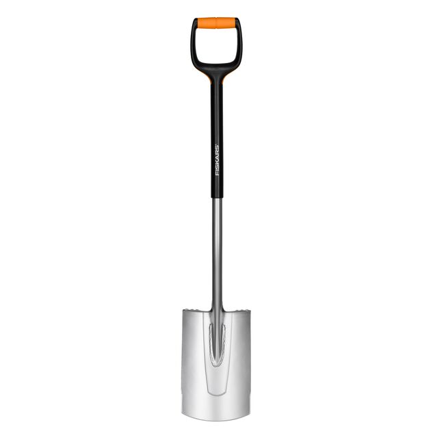Fiskars Лопата пряма з закругленим лезом Xact M, фото , зображення 2 | SNABZHENIE.com.ua Fiskars Лопата пряма з закругленим лезом Xact M, фото , зображення 2 | SNABZHENIE.com.ua