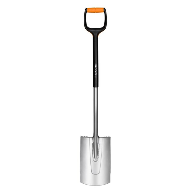 Fiskars Лопата пряма з закругленим лезом Xact M, фото  | SNABZHENIE.com.ua