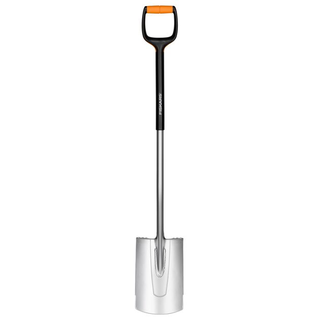 Fiskars Лопата пряма з закругленим лезом Xact L, фото , изображение 2 | SNABZHENIE.com.ua Fiskars Лопата пряма з закругленим лезом Xact L, фото , изображение 2 | SNABZHENIE.com.ua