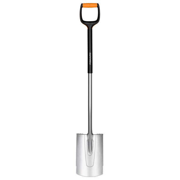 Fiskars Лопата пряма з закругленим лезом Xact L, фото  | SNABZHENIE.com.ua