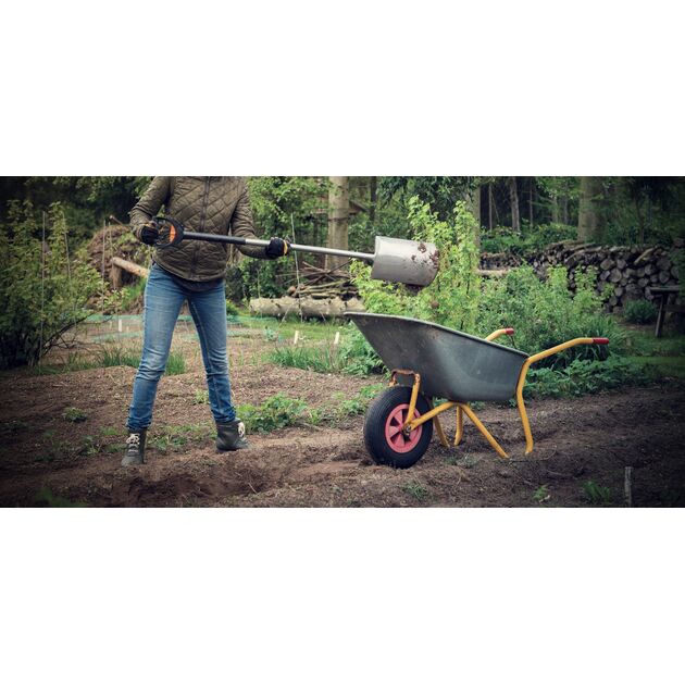 Fiskars Лопата пряма SmartFit телескопична, 105.4 - 125 см, 1660г, фото , зображення 3 | SNABZHENIE.com.ua Fiskars Лопата пряма SmartFit телескопична, 105.4 - 125 см, 1660г, фото , зображення 3 | SNABZHENIE.com.ua