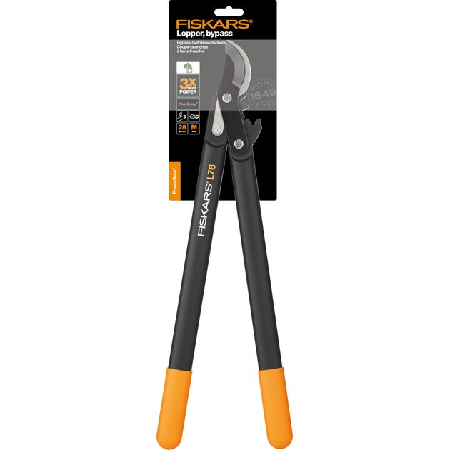 Fiskars Гілкоріз площинний посилений PowerGear M L76, фото , зображення 2 | SNABZHENIE.com.ua Fiskars Гілкоріз площинний посилений PowerGear M L76, фото , зображення 2 | SNABZHENIE.com.ua