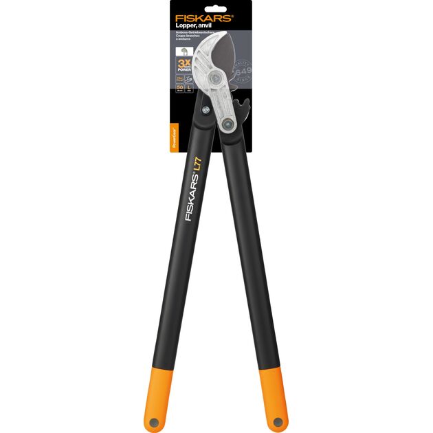 Fiskars Гілкоріз контактний посилений PowerGear L L77, фото , зображення 4 | SNABZHENIE.com.ua Fiskars Гілкоріз контактний посилений PowerGear L L77, фото , зображення 4 | SNABZHENIE.com.ua