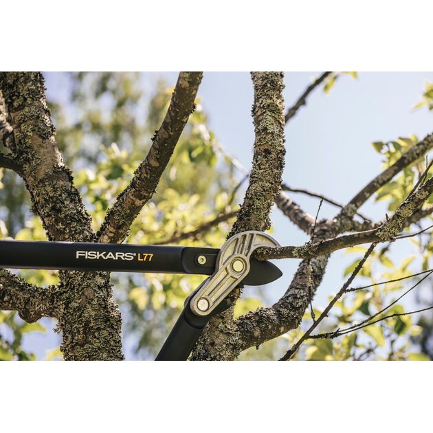 Fiskars Гілкоріз контактний посилений PowerGear L L77, фото , зображення 5 | SNABZHENIE.com.ua Fiskars Гілкоріз контактний посилений PowerGear L L77, фото , зображення 5 | SNABZHENIE.com.ua