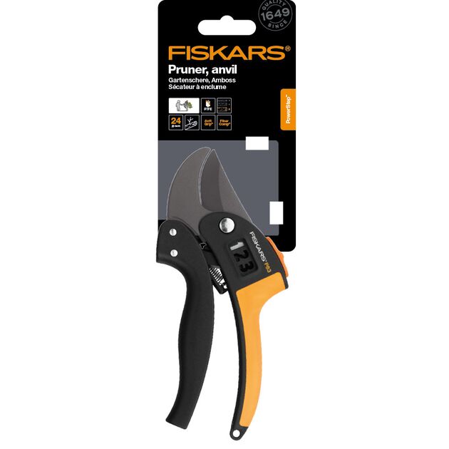 Fiskars Секатор контактний PowerStep P83, фото , зображення 5 | SNABZHENIE.com.ua Fiskars Секатор контактний PowerStep P83, фото , зображення 5 | SNABZHENIE.com.ua