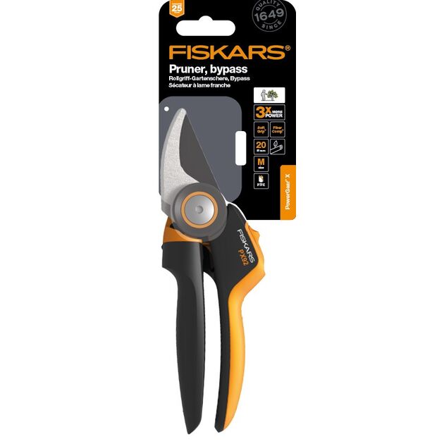 Fiskars Секатор  площинний PowerGear PX92 М, фото , зображення 5 | SNABZHENIE.com.ua Fiskars Секатор  площинний PowerGear PX92 М, фото , зображення 5 | SNABZHENIE.com.ua