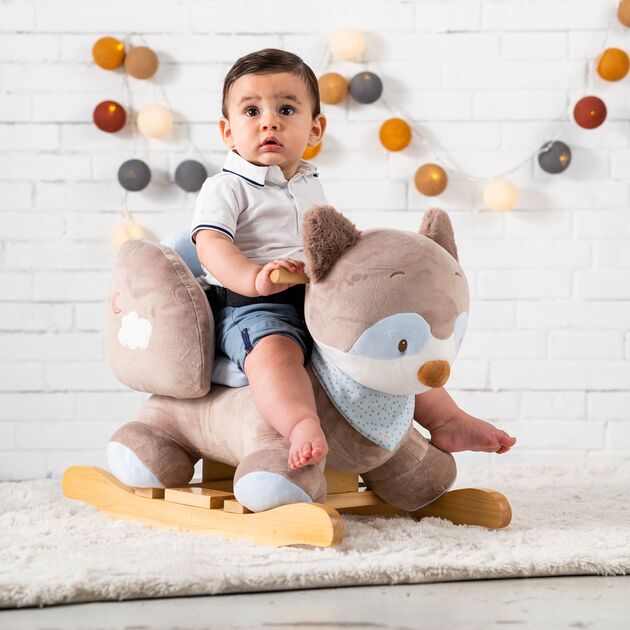 Nattou Кресло качалка єнот Боб 333146, фото , изображение 3 | SNABZHENIE.com.ua Nattou Кресло качалка єнот Боб 333146, фото , изображение 3 | SNABZHENIE.com.ua